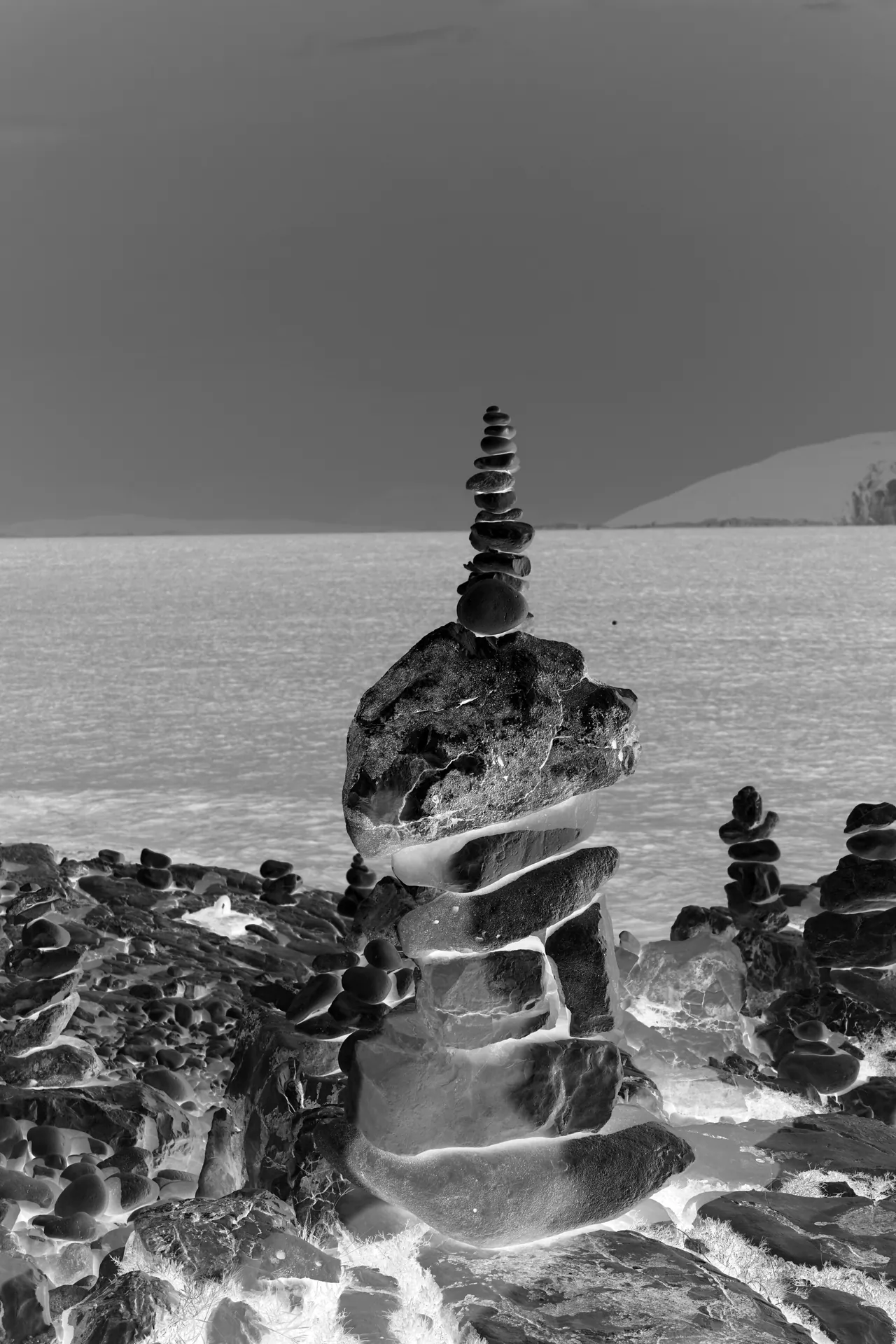 Paysages improbables — Cimetière des pierres — Céphalonie